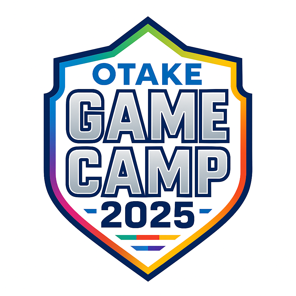 OTAKE GAME CAMP 2025 ロゴ